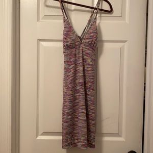 Athleta swim sun dress multicolor spacedye